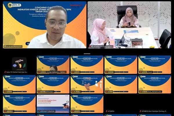 Optimalkan Target 2025–2029, Kantah Aru Ikuti Penajaman IKU Ditjen Penataan Agraria