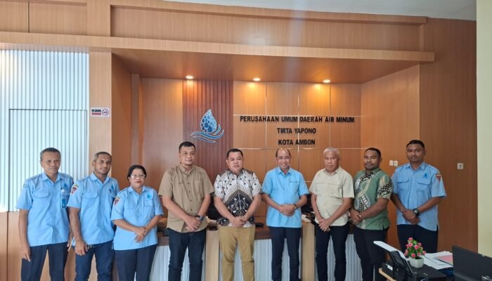 Perumdam Tirta Yapono Kian Jadi Rujukan di Maluku, DPRD Buru Selatan Datang Belajar Tata Kelola PDAM