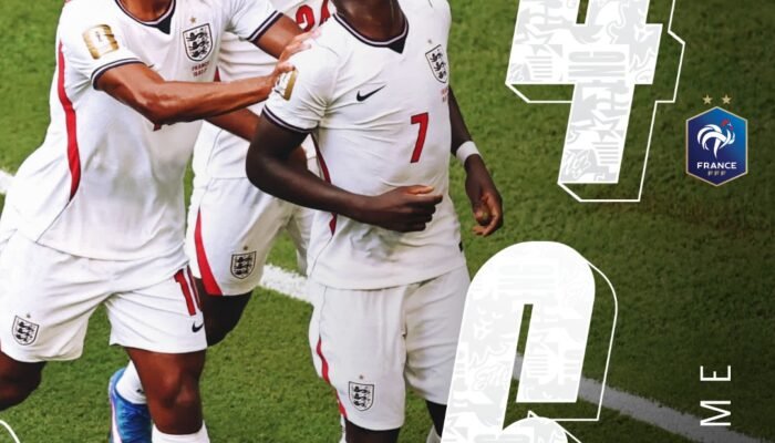 Inggris Raih Medali Perunggu Usai Tumbangkan Prancis 6-4, Saka Cetak Hattrick