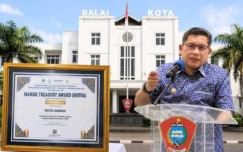 Ambon Peringkat I Manise Treasury Award, Terbaik Salurkan Dana Desa Semester I 2026