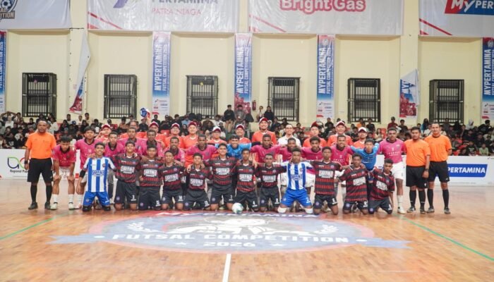 MyPertamina Futsal Competition 2026 Kembali Digelar, Pertamina Bina Talenta Muda Papua hingga Dorong UMKM Lokal