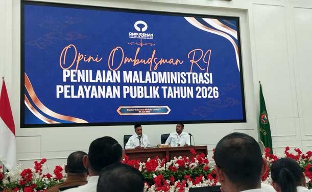 Tingkatkan Layanan Publik, Kakantah Aru Hadiri Entry Meeting Opini Ombudsman RI 2026
