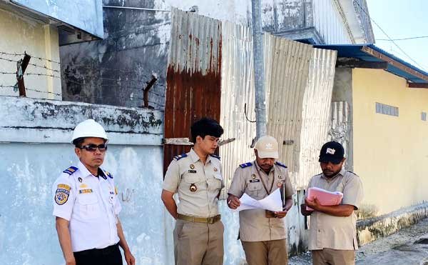 Kantah Aru Tinjau PTP Lokasi Rumdin UPP Dobo