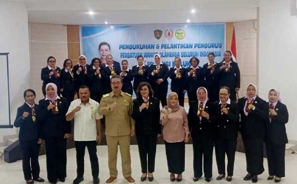 PERWOSI Maluku Pelantikan