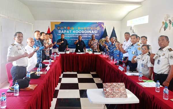 Rapat Tim PORA Aru2
