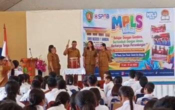 296 Peserta Didik Baru SMKN 1 Ambon Ikuti MPLS, Pesan Wakasek Begini