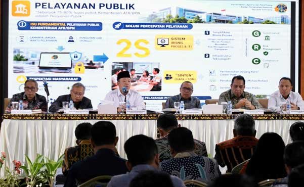 BPN RIlis Menteri ATR Arahan di Kanwil BPN NTT