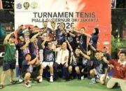 Kementerian ATR/BPN Raih Juara II Beregu Tenis Piala Gubernur DKI Jakarta 2026