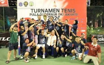 Kementerian ATR/BPN Raih Juara II Beregu Tenis Piala Gubernur DKI Jakarta 2026 4 BPN Rilis KemenATR BPN Juara II Beregu Tenis