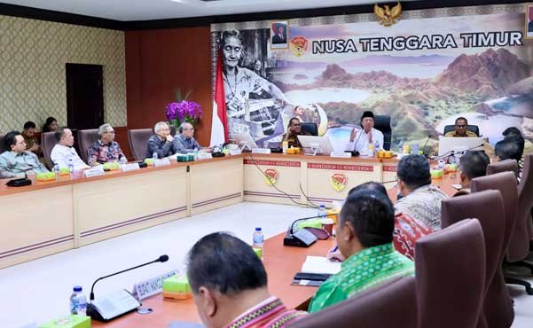 BPN Rilis Menteri Nusron Rakor Bersama di NTT