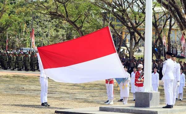 Bupati Aru Pimpin HUT ke 81 RI2