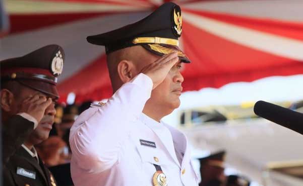 Bupati Aru Pimpin HUT ke 81 RI3