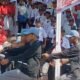 Ratusan Pelajar Ramaikan Gerak Jalan Sambut HUT ke 81 RI di Dobo