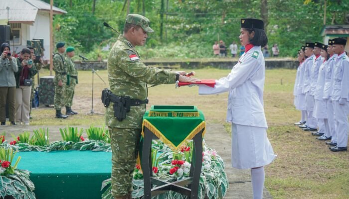 Pangdam Pattimura Pimpin Upacara HUT RI ke-81 di Aboru, Pesan Persatuan Menggema