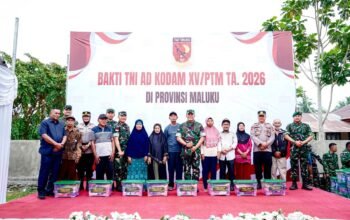 Dentuman Tifa Tutup Bakti TNI AD 2026, Pangdam Pattimura: Kemanunggalan TNI dan Rakyat Harus Terus Dijaga
