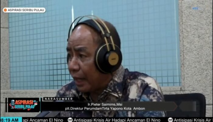 Hadapi Kemarau dan El Nino, Perumdam Tirta Yapono Perkuat Cadangan Air Ambon