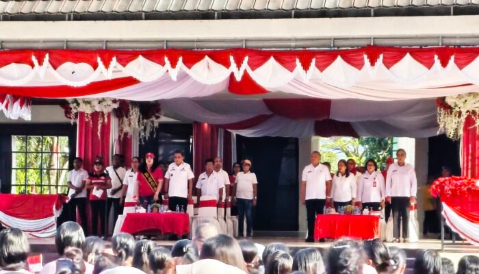 Ribuan Anak PAUD Meriahkan Kirab Merah Putih, Wali Kota: Mereka Generasi Penerus Ambon