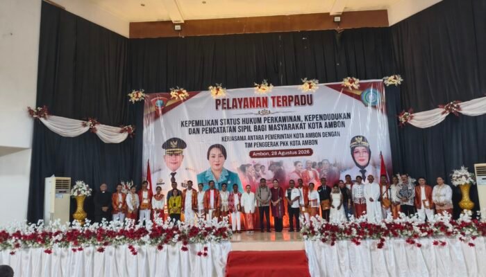193 Pasutri di Ambon Resmi Disahkan, Bodewin: Pernikahan Bukan Main-Main
