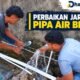 Pipa Perumdam Berusia Puluhan Tahun, Perbaikan Terkendala Bangunan Warga