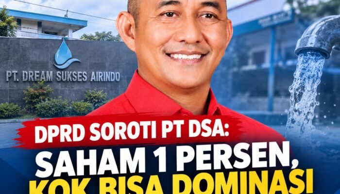 DPRD Soroti PT DSA: Saham 1 Persen, Kok Bisa Dominasi Perusahaan?