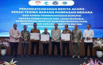 BPN Rilis KPK Serahkan Aset Brg Rampasan Negara