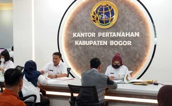 BPN Rilis Layanan Kantah Kab Bogor Berjalan Normal