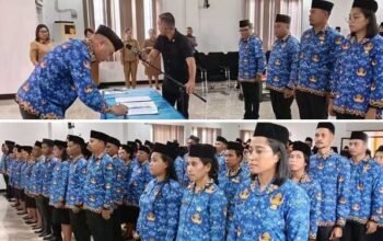 Bupati Aru Lantik 239 PPPK Paruh Waktu