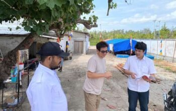 Dukung Iklim Investasi Tertib Ruang, Kantah Aru Tinjau Lapang PTP CV Kasih Karunia