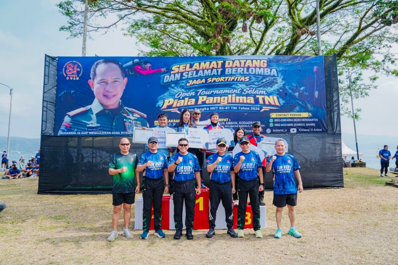 Semarak HUT ke-81 TNI di Maluku, 1.500 Peserta Ikuti Fun Run hingga Bakti Sosial 1 IMG 20260921 WA0016