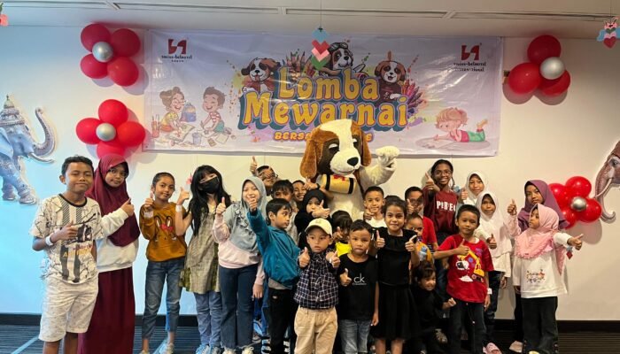 Bernie Ajak Anak Ambon Berkreasi, Zest Hotel Buka Coloring Competition