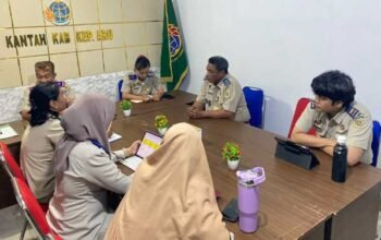 Kantah Aru Rapat Evaluasi KInerja