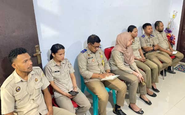 Kantah Aru Rapat Evaluasi KInerja2