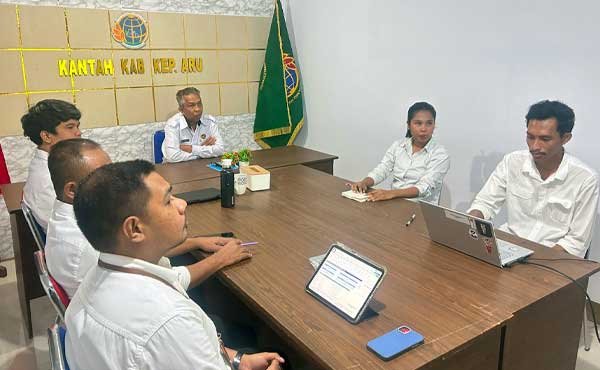 Kantah Aru Rapat Susun Data ARA 2026