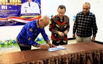 Pemkab Aru Launching Aplikasi SP2D