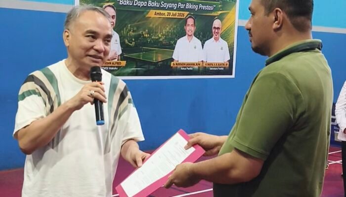 PTMSI Maluku Perluas Pembinaan Tenis Meja, Sasar Sekolah hingga Kampung