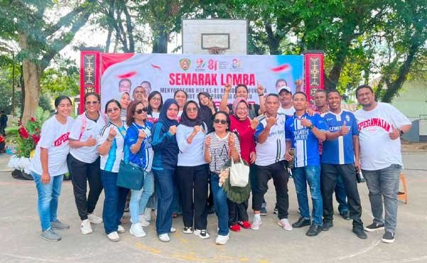 Set DPRD Mal Juara di Lomba Pinalti Kick