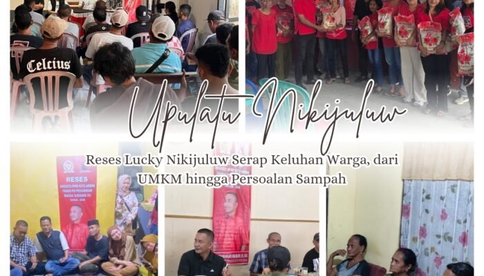 Reses Lucky Nikijuluw Serap Keluhan Warga, dari UMKM hingga Persoalan Sampah