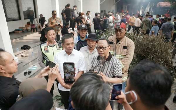 BPN Rilis Kebakaran Kantah Karawang