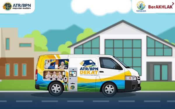 BPN Rilis Mobil ATR BPN Dekat