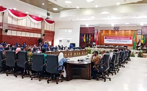 DPRD Maluku Rapat Paripurna Perubahan APBD 2026