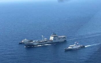 Guspurla-Guskamla Koarmada III Gelar Latihan di Perairan Laut Banda