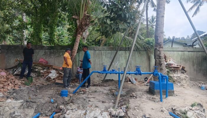 Perumdam Tirta Yapono Bangun Sumur Khusus Pertamina di Wayame, Wali Kota Resmikan Akhir Oktober