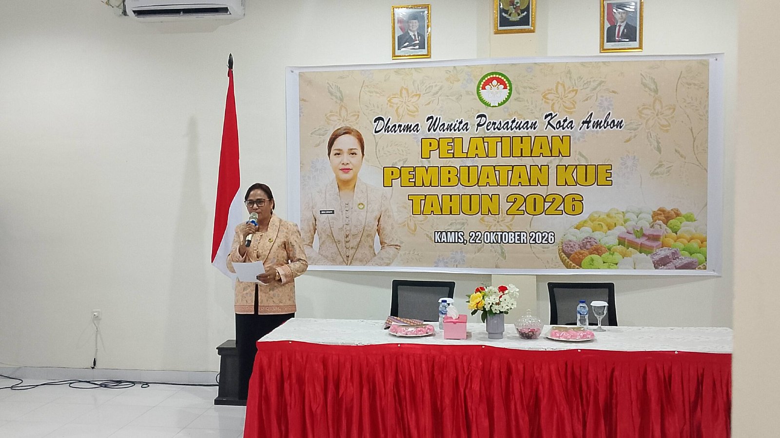 DWP Kota Ambon Dorong Kemandirian Ekonomi Perempuan Lewat Olahan Kue Berbahan Pangan Lokal 1 IMG 20261022 WA0009 scaled