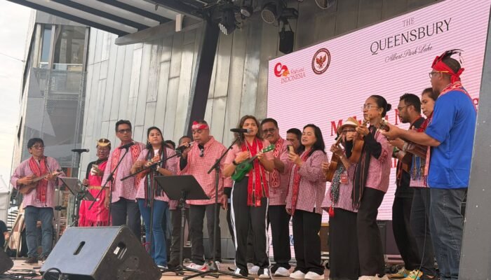 Jukulele Maluku Basudara Melbourne dan Nico Tulalessy Warnai Festival Indonesia Melbourne 2026
