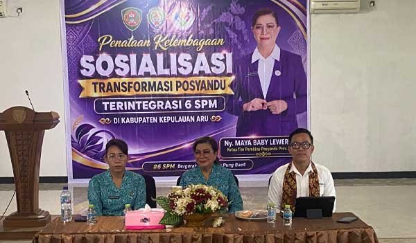PKK maluku Rakor di Aru
