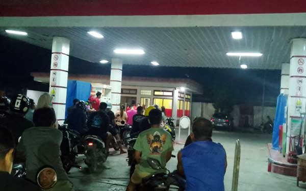 SPBU Reguler Rasyid Dobo 3 Dispenser Mati