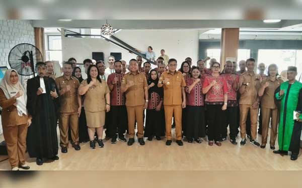 Walkot BW Pelantikan BPD 3 Desa